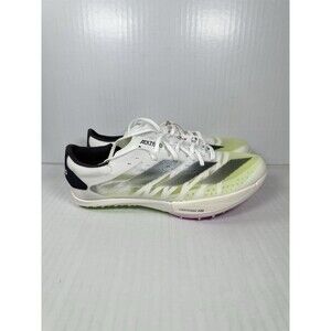 Size 7 Mens Adidas Adizero Ambition Track Spikes Cleats White Green IE5486 NEW